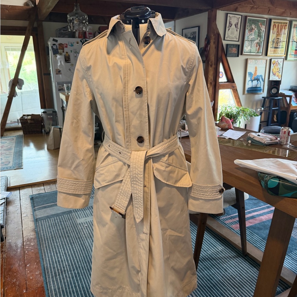 Barbour Camilla waterproof TrenchCoat US10/UK14